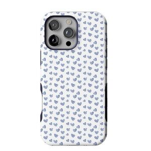 EUC Casely iPhone 16 Pro MagSafe Lovebug Blue Hearts Case